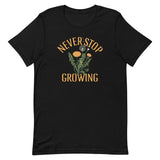 Never Stop Growing Men's Signature Tee