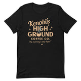 Kenobi's High Ground Coffee Co Men's Signature Tee
