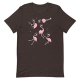 Flamingos In Space Men's Signature Tee