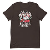 Santa Claus Believes In You Men's Signature Tee