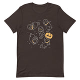 Cat Halloween In Space Men's Signature Tee