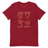 Per My Last Email Men's Signature Tee
