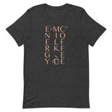 Energy Equals Milk Times Coffee Squared Men's Signature Tee