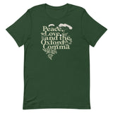 Peace, Love, And The Oxford Comma Men's Signature Tee