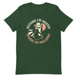 Outside I'm Hootin' Inside I'm Hollerin' Men's Signature Tee