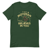 The Mothman Believes In You Men's Signature Tee