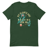 My Plants Are Rooting For Me Men's Signature Tee