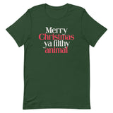 Merry Christmas Ya Filthy Animal Men's Signature Tee