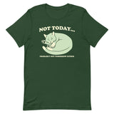Not Today Probably Not Tomorrow Either Men's Signature Tee