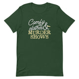 Comfy Clothes & Murder Shows Men's Signature Tee