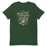 Wednesday's Child Is Full Of Woe Men's Signature Tee