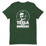 Tesla Is My Homeboy Men's Signature Tee