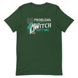 99 Problems But A Witch Ain't One Men's Signature Tee