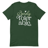 Barely Tolerable Men's Signature Tee