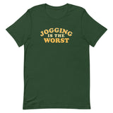 Jogging Is The Worst Men's Signature Tee