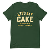 Let's Eat Cake Men's Signature Tee
