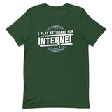I Play Keyboard For The Internet Men's Signature Tee
