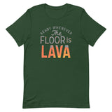The Floor Is Lava Men's Signature Tee