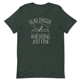 Dead Inside And Doing Fine Men's Signature Tee