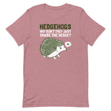 Hedgehogs Can't Share Men's Signature Tee
