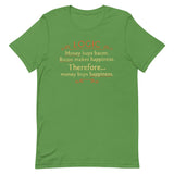 Money Buys Happiness Men's Signature Tee