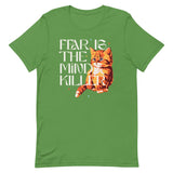 Fear Is The Mind Killer Cat Men's Signature Tee