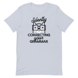Silently Correcting Your Grammar Men's Signature Tee