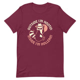 Outside I'm Hootin' Inside I'm Hollerin' Men's Signature Tee