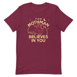 The Mothman Believes In You Men's Signature Tee