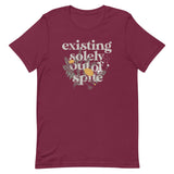 Existing Solely Out Of Spite Men's Signature Tee