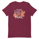 I'd Like To Use My Bonus Action To Panic Men's Signature Tee