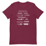 Common Types Of Swords Men's Signature Tee