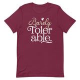 Barely Tolerable Men's Signature Tee