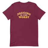 Jogging Is The Worst Men's Signature Tee