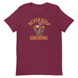 Never Stop Growing Men's Signature Tee