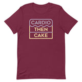 Cardio Then Cake Men's Signature Tee