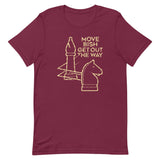 Move Bish Get Out The Way Men's Signature Tee