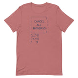 Cancel All Mondays Bunny Men's Signature Tee