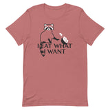 I Eat What I Want Men's Signature Tee