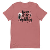 Never Drink And Apparate Men's Signature Tee