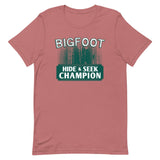 Bigfoot Hide And Seek Champion Men's Signature Tee