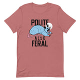 Polite Also Feral Men's Signature Tee