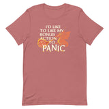 I'd Like To Use My Bonus Action To Panic Men's Signature Tee