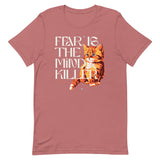 Fear Is The Mind Killer Cat Men's Signature Tee