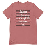 Skilled Reader And Scribe Of The Ancient Text Men's Signature Tee