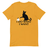 I Do What I Want Men's Signature Tee