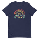 Morning Person On Dec 25th Only Men's Signature Tee