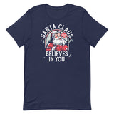 Santa Claus Believes In You Men's Signature Tee