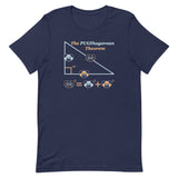 Pugthagorean Theorem Men's Signature Tee