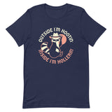 Outside I'm Hootin' Inside I'm Hollerin' Men's Signature Tee